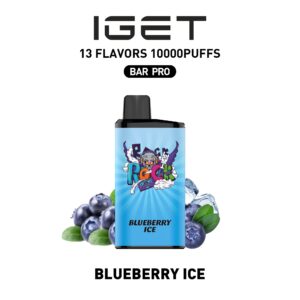 IGET BAR PRO BLUEBERRY ICE 10000 PUFFS