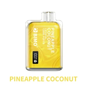 BIMO Crystal 12k Puffs- Pineapple Coconut
