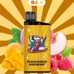 IGET BAR PEACH MANHO RASPBERRY 3500 PUFFS