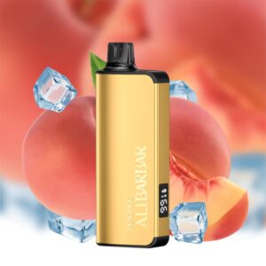 ALIBARBAR INGOT PEACH ICE 9000 PUFFS