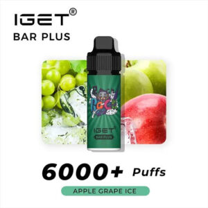 IGET BAR PLUS APPLE GRAPE ICE
