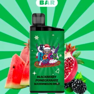 IGET BAR BLACKBERRY POMEGRANATE WATERMELON RIND 3500 PUFFS