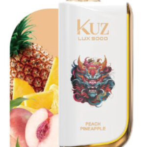KUZ LUX PEACH PINEAPPLE 9000 PUFFS