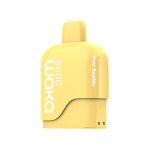 WAKA SOMATCH PEAR SPARKLE 6000 PUFFS POD ONLE