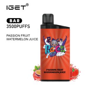 IGET BAR PASSION FRUIT WATERMELON JUICE 3500 PUFFS