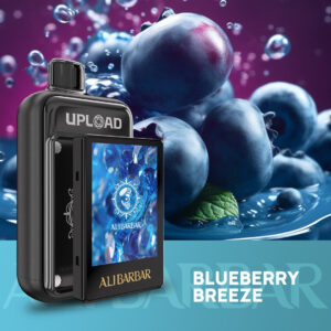 ALIBARBAR UPLOAD BLUEBERRY BREEZE 25000 PUFFS