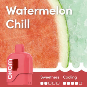 WAKA SOMATCH WATERMELON CHILL 3000 PUFFS POD ONLY