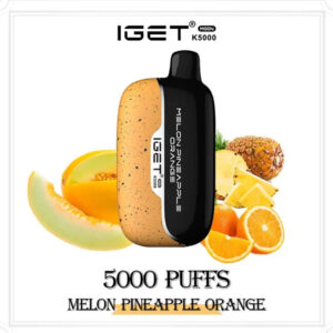 IGET MOON MELON PINEAPPLE ORANGE 5000 PUFFS