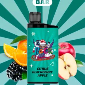 IGET BAR CITRUS BLACKBERRY APPLE 3500 PUFFS