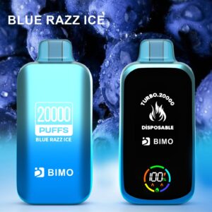 BIMO TURBO BLUE RAZZ ICE 20K PUFFS