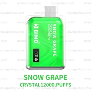 BIMO Crystal 12k Puffs- Snow Grape