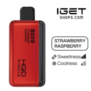 HQD Miracle 8000 – Raspberry Grape