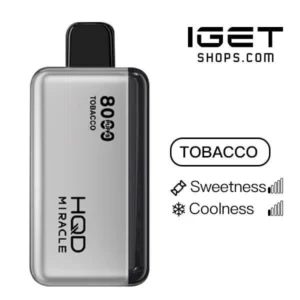 HQD Miracle 8000 – Tobacco