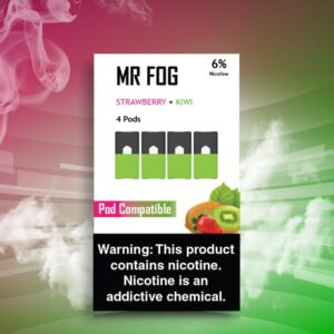 MR FOG PODS PACK OF 4 STRAWBERRY + KIWI