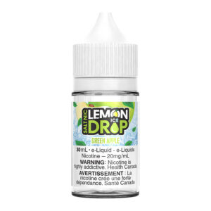 Lemon Drop Ice Salt Nic E-Liquid - Green Apple 30ml