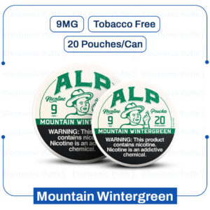 ALP Mountain Wintergreen 9MG Nicotine Pouches