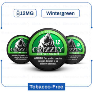 Grizzly Wintergreen 12 mg Nicotine Pouch