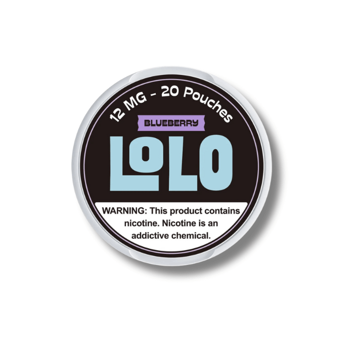Lolo Blueberry 12mg Nicotine Pouches