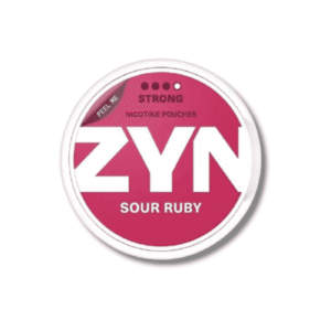 Zyn Sour Ruby Strong Nicotine Pouches 11mg