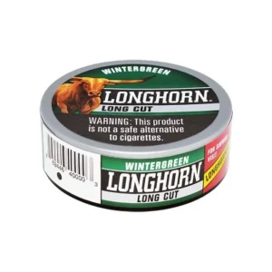 LONGHORN WINTERGREEN 12OZ LONG CUT