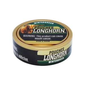 LONGHORN WINTERGREEN .63OZ ORIGINAL POUCHES