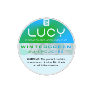 LUCY WINTERGREEN 12MG SLIM NICOTINE POUCHES