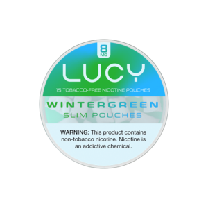 LUCY WINTERGREEN 8MG SLIM NICOTINE POUCHES