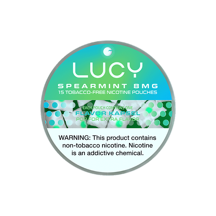 LUCY SPEARMINT 8MG KAPSEL POUCH