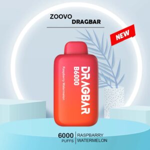 Zoovoo Dragbar Raspberry Watermelon 6000 Puffs