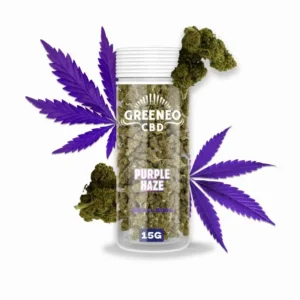 Flores CBD Purple Haze 15gr – Greeneo